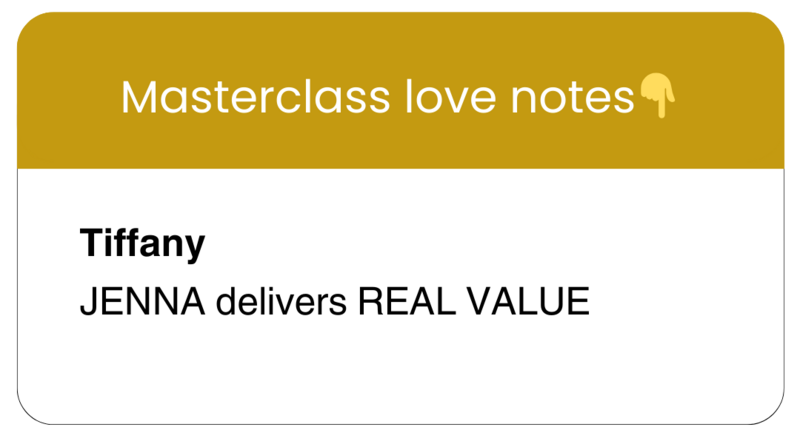 Masterclass Love Notes